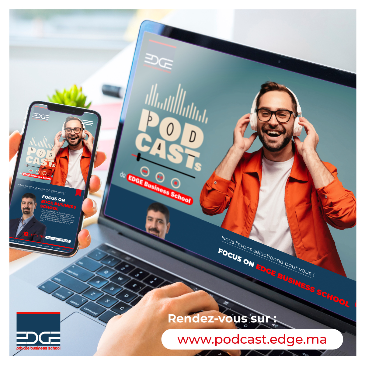 EDGE Busines School lance sa plateforme de podcasts